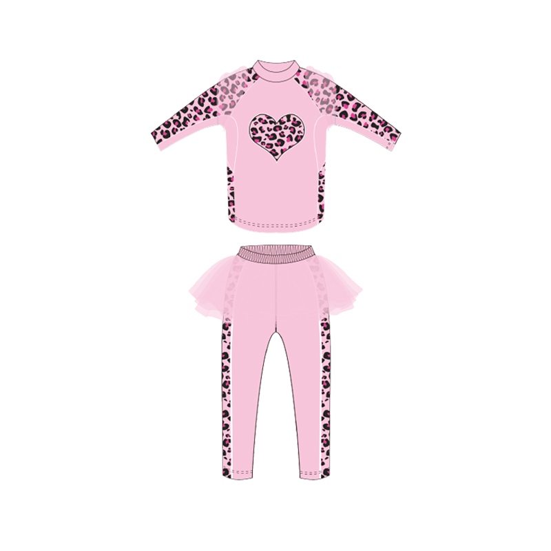 【Santic儿童定制系列】粉红豹儿骑行服套装
