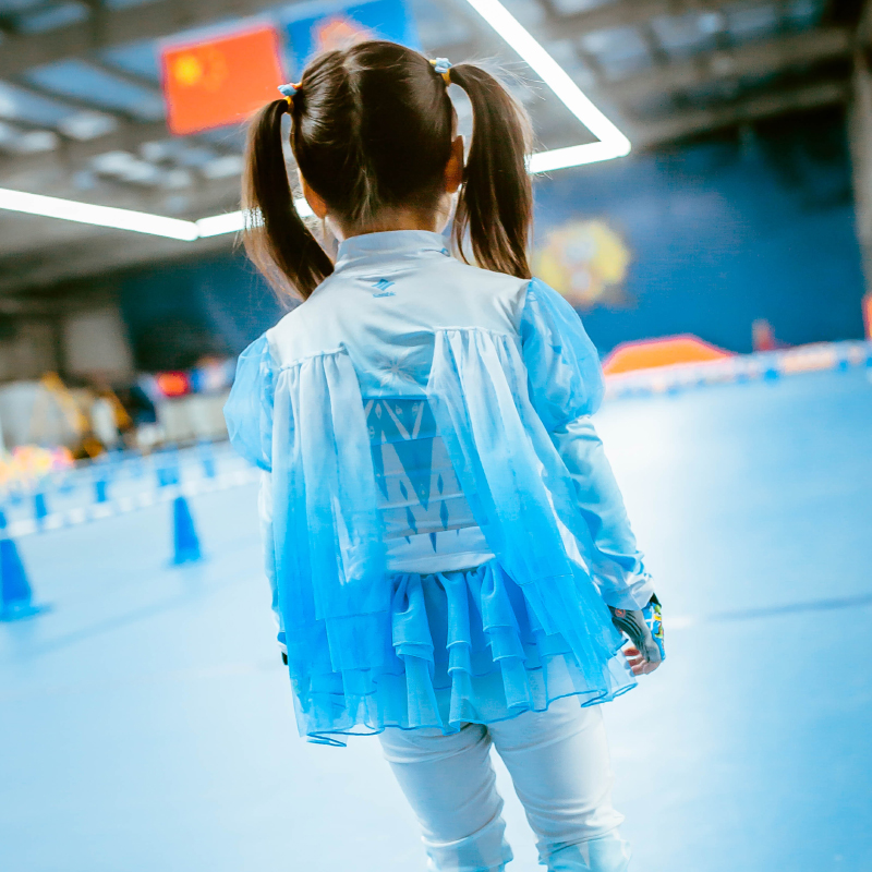 【Santic儿童定制系列】冰雪奇缘新款儿童女骑行服套装