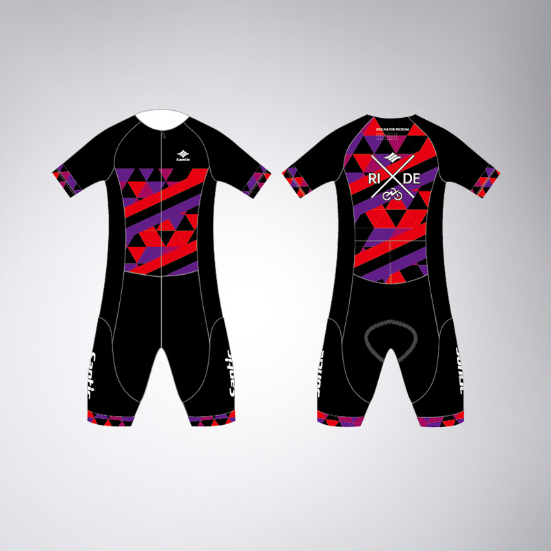 Santic森地客定制 公路车连体服 竞赛版 女款