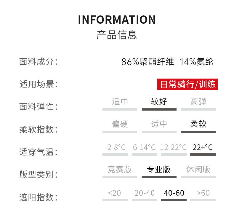 【Santic定制系列】森地客 喵喵虎骑行服  黑白色短款版型