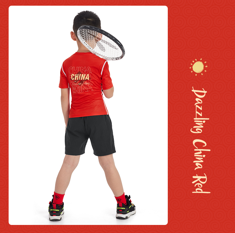 【Santic kids定制系列】高定短袖上衣国庆款系列